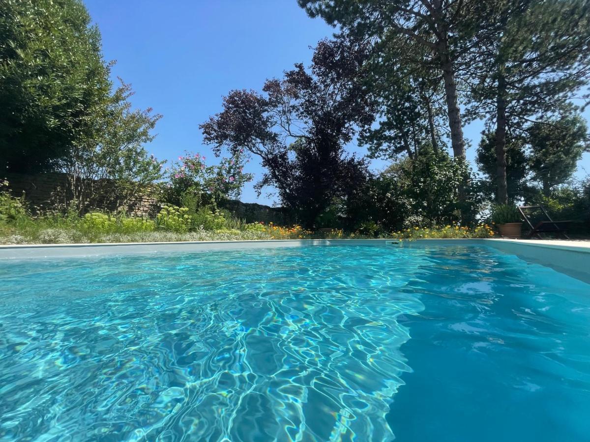 Fleurs De Vignes Piscine Bed & Breakfast Montagny-les-Beaune Luaran gambar